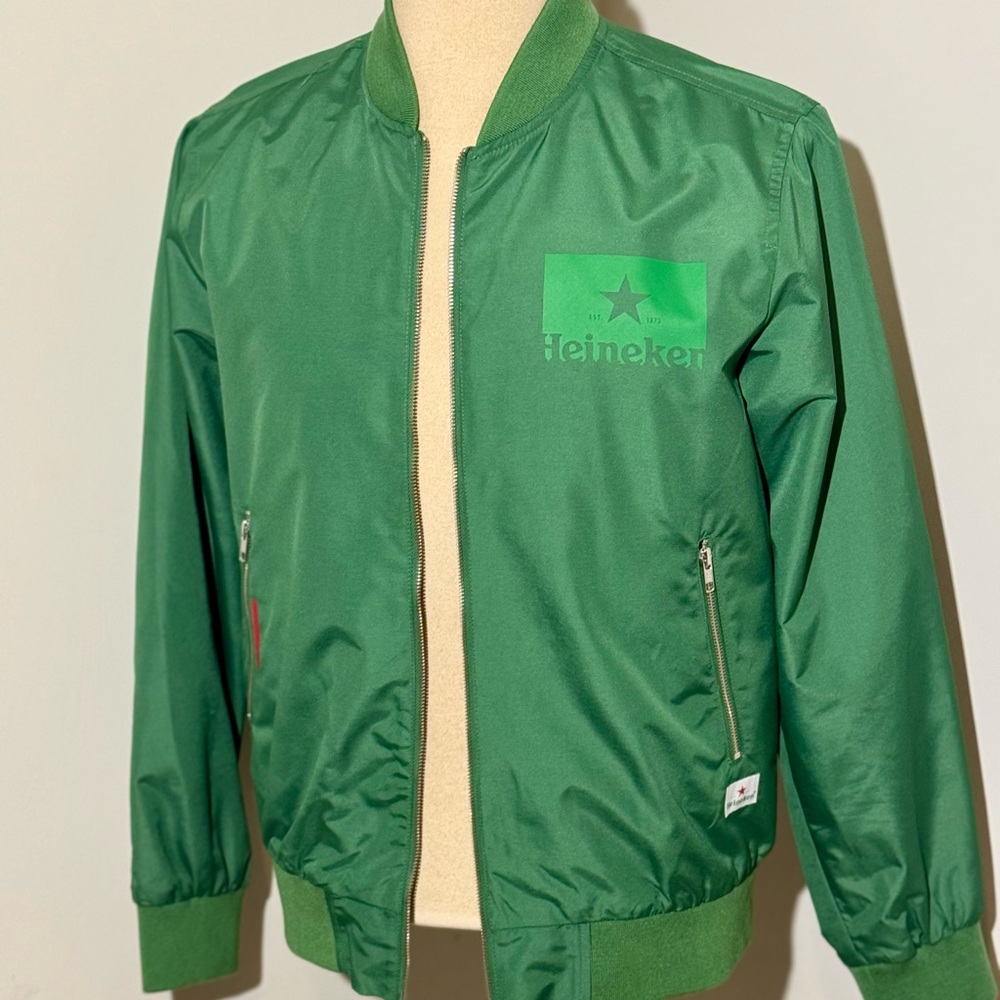 Heineken Green Bomber Jacket